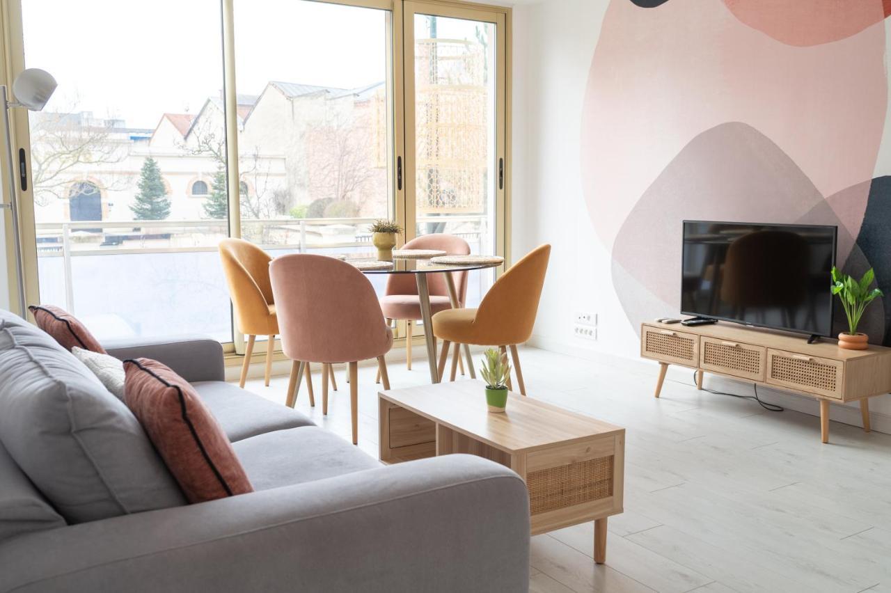 Superbe Appartement Avenue De Champagne + Parking エペルネー エクステリア 写真